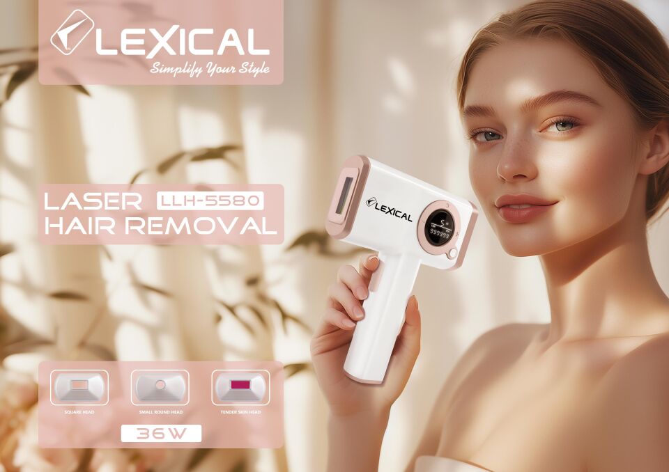 LEXICAL LLH-5580 1.000.000 ATIM IPL LAZER EPİLASYON CİHAZI