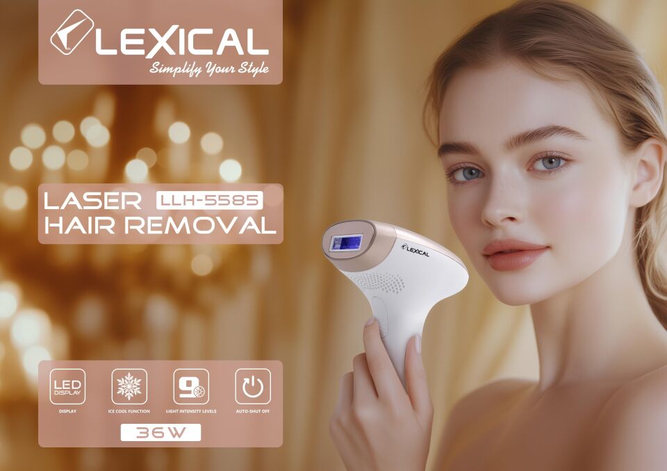 LEXICAL LLH-5585 1.000.000 ATIM IPL LAZER EPİLASYON CİHAZI