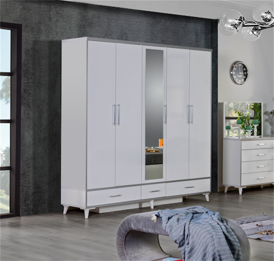 Kzn New Rüya Beyaz Km.10.001 Gardrop