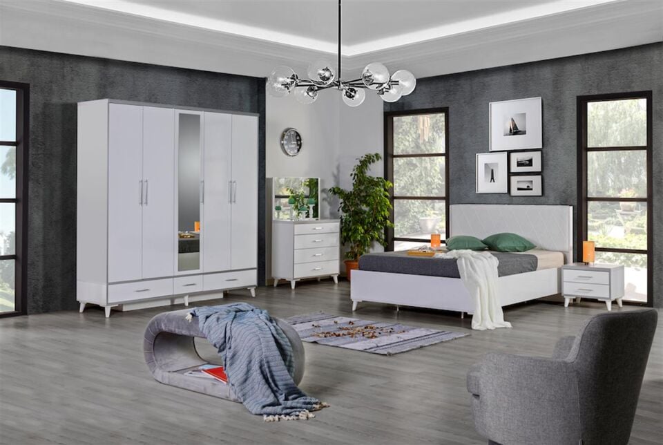 Kzn New Rüya Beyaz Km.10.001 Gardrop