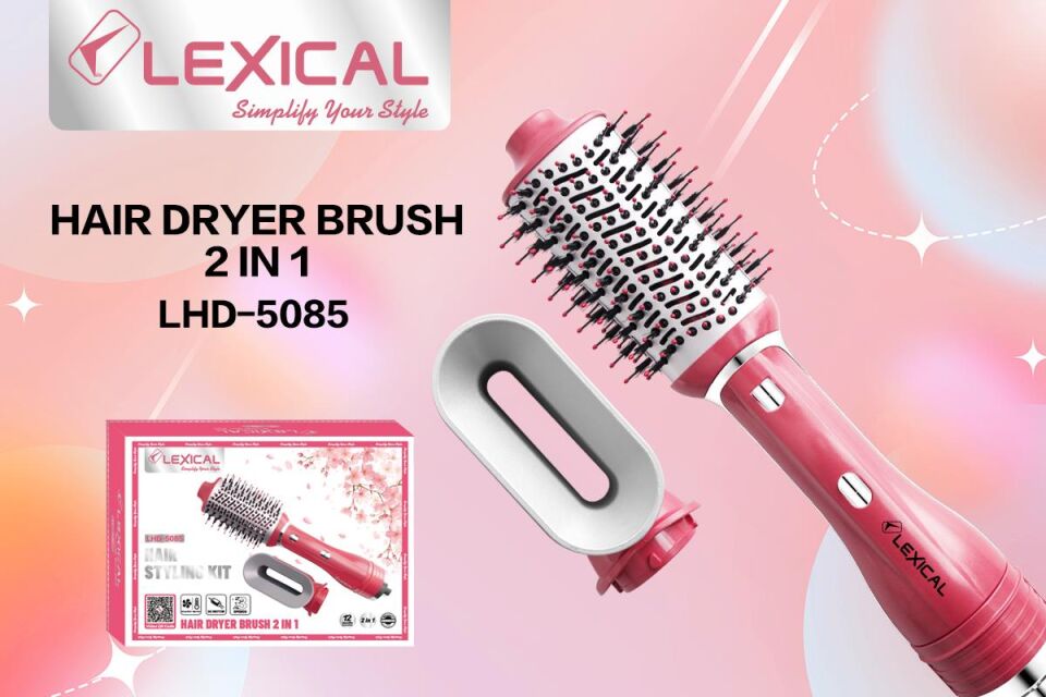 LEXICAL LHD-5085  2 Sİ 1 ARADA SAÇ KURUTMA-ŞEKİLLENDİRME 1200W