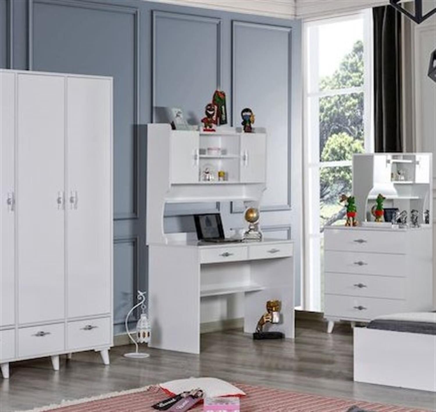 Kzn New Efe Km.13.002 Çalışma Masası-Beyaz