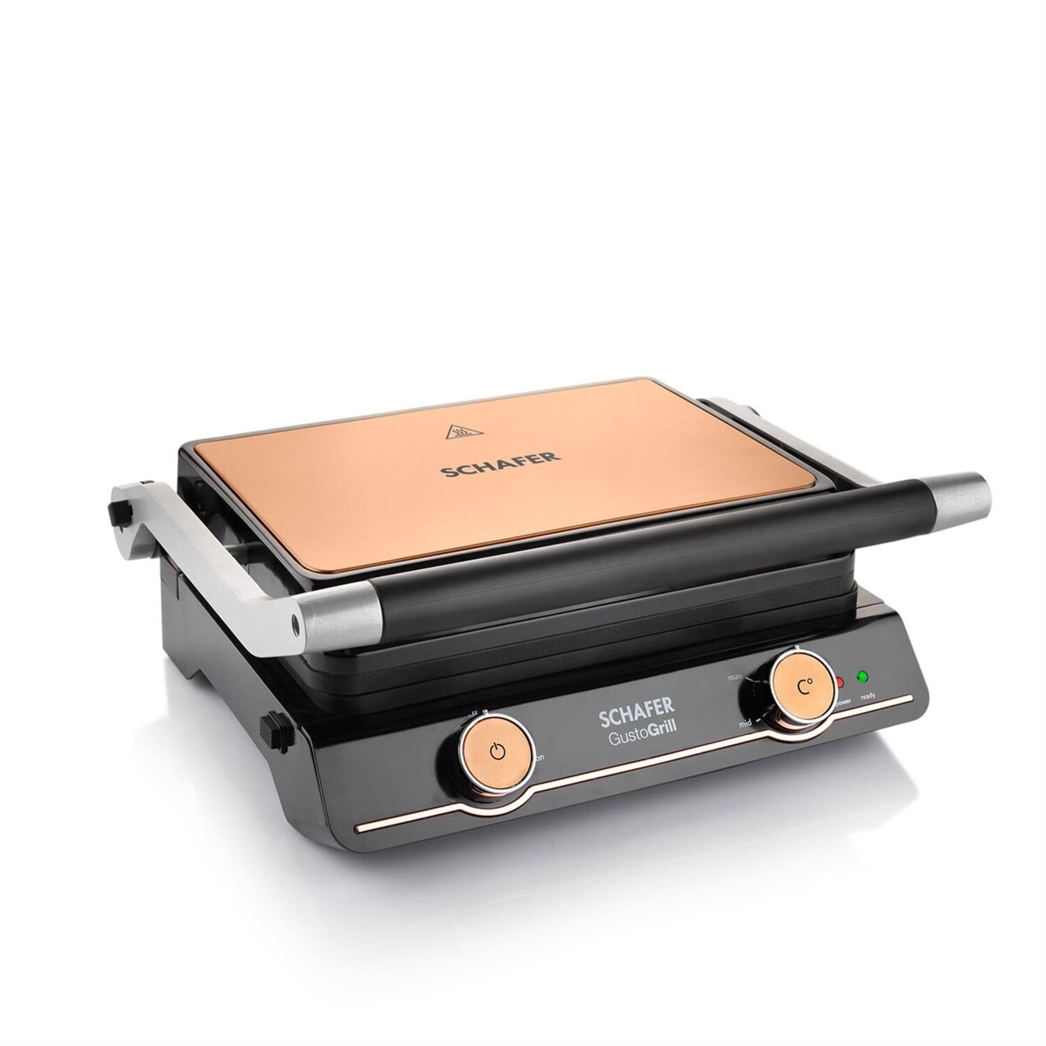 Schafer Gusto Grıll Izgara Ve Tost Mak-1 Prç.-Inox (Yeni)