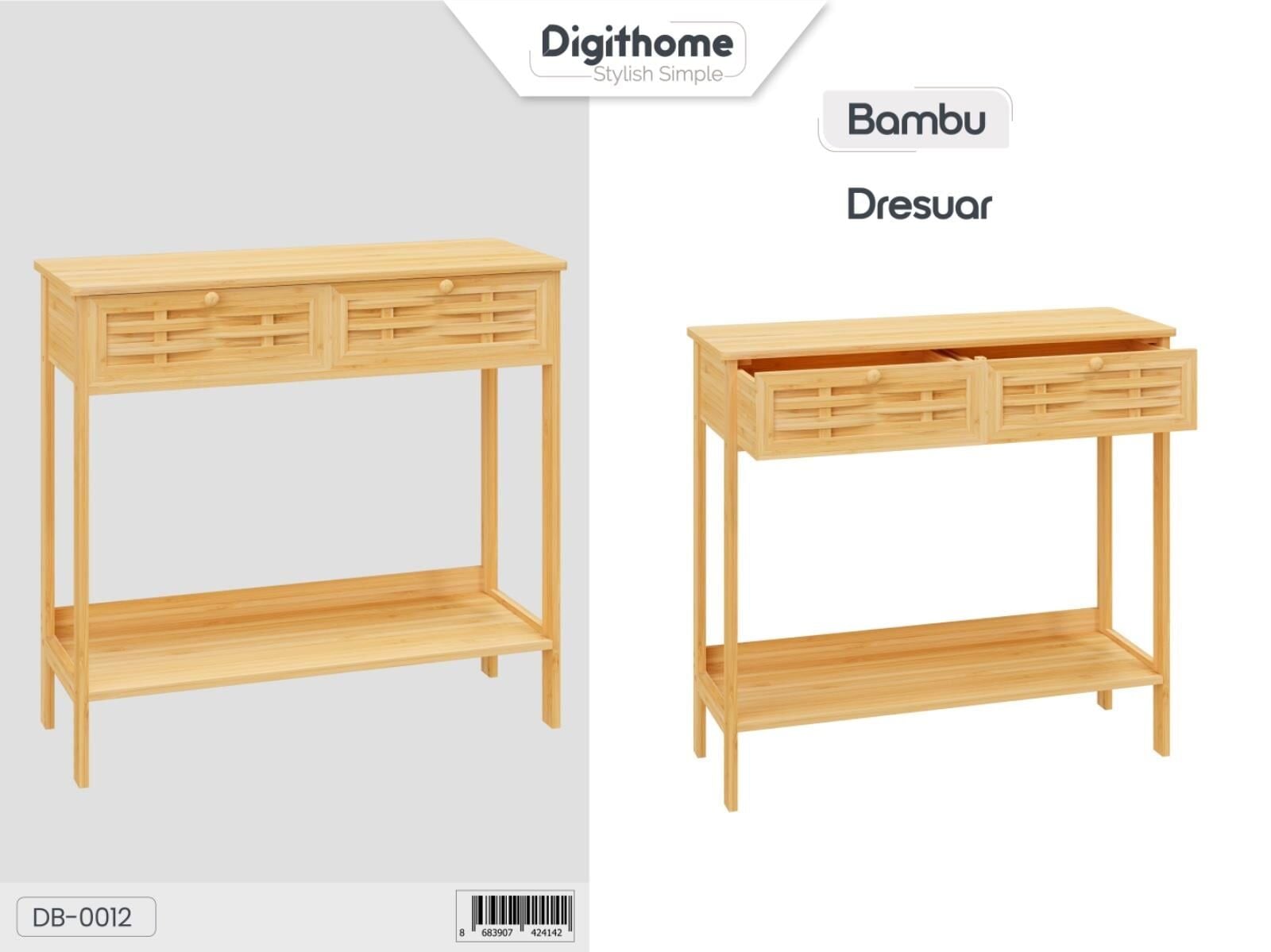 DİGİTHOME BAMBU DB-0012 BAMBU DRESUAR