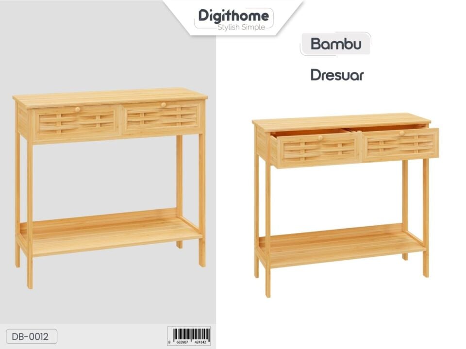 DİGİTHOME BAMBU DB-0012 BAMBU DRESUAR