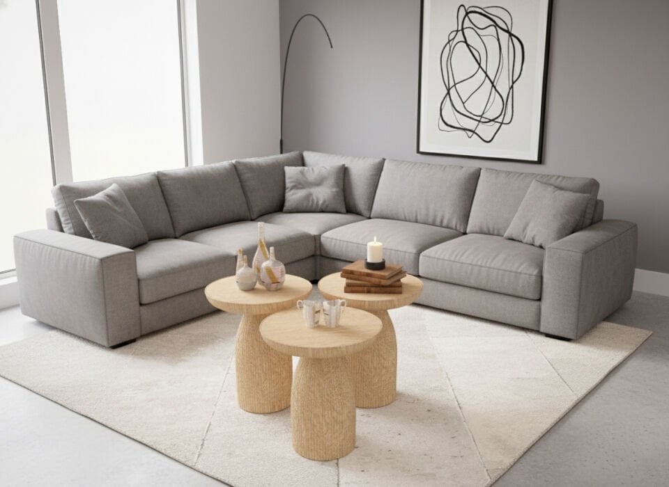 MOVEMO MANTAR MVM-C-3083 3'LÜ SEHPA-CEVİZ
