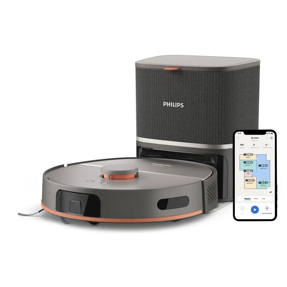 PHILIPS XU5100/10 ISLAK KURU TEMİZLİK ROBOTU KAZANLI(K.GRİ)