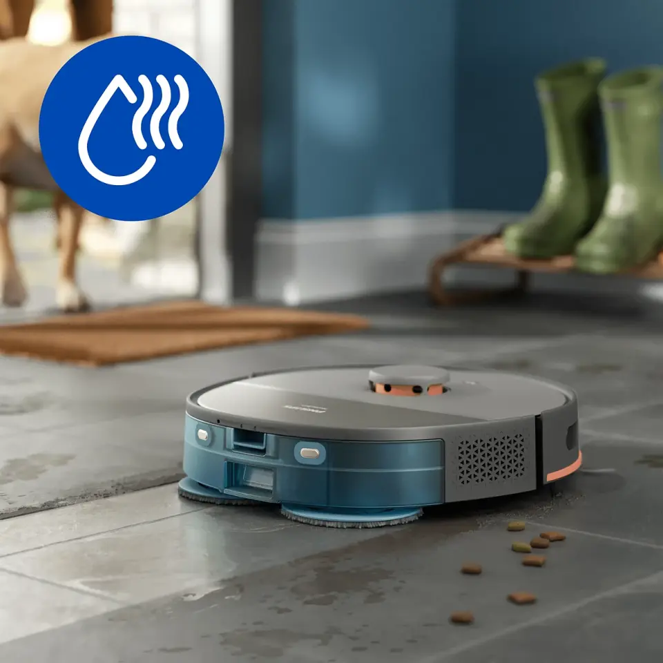 PHILIPS XU5100/10 ISLAK KURU TEMİZLİK ROBOTU KAZANLI(K.GRİ)