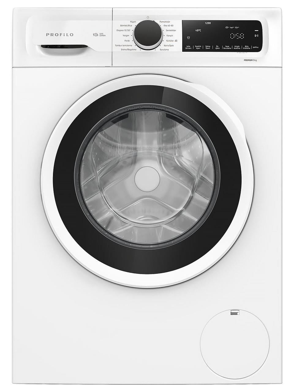Profilo CGA242X3TR 9 KG 1200D Çamaşır Makinesi