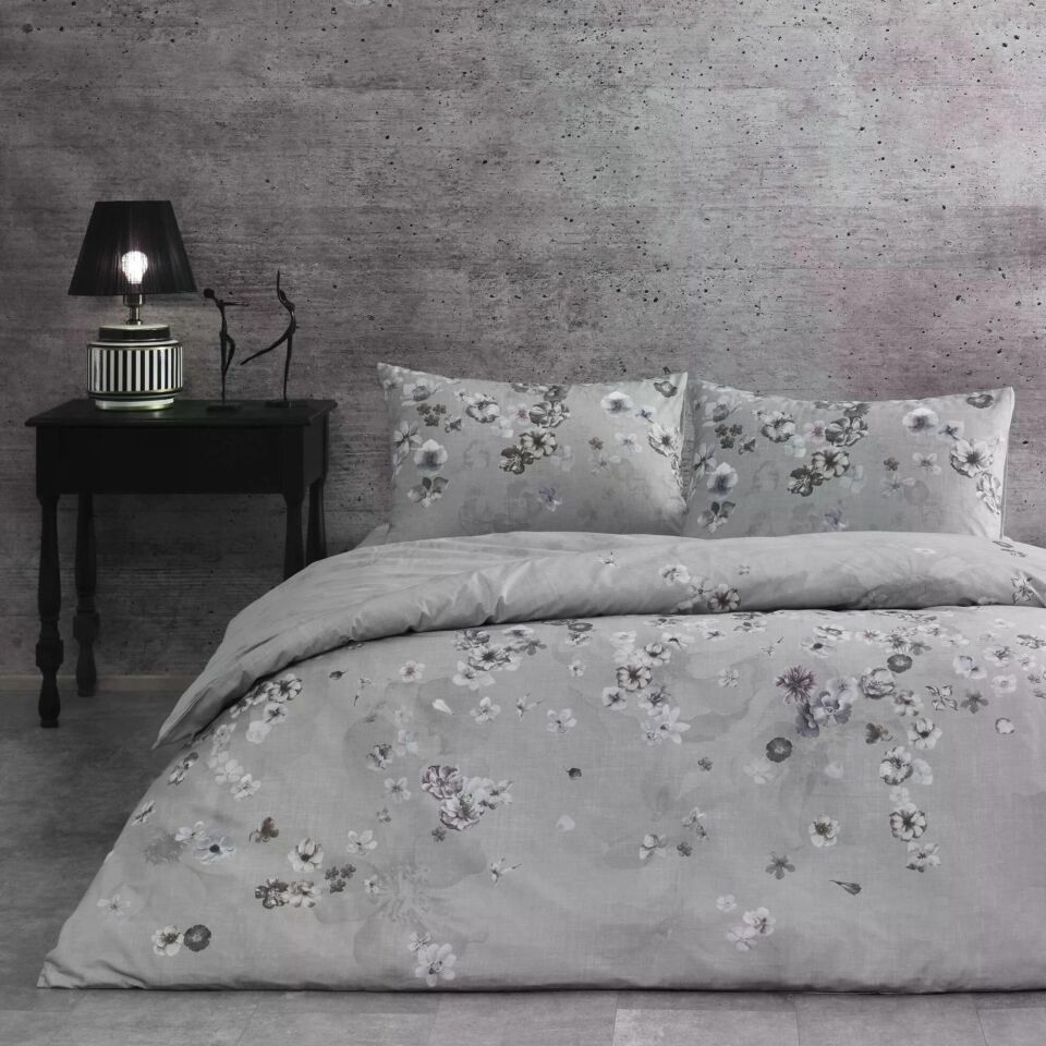 Taç 3464 Çift Kişilik Nevresim Takımı Claıre Grı