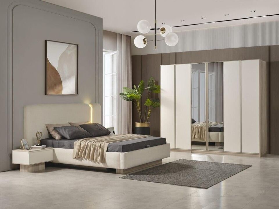 Bige Güneş 4 Kapılı Dolap