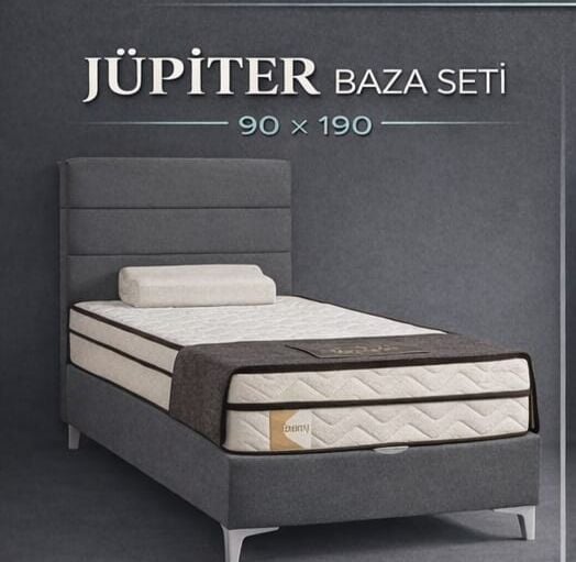 RAINY JUPITER 90*190 BAZA SET(VISION KOYU GRI)