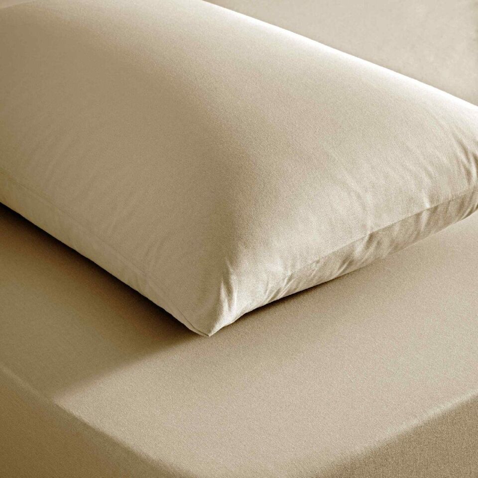 Taç 4645 Color Dreams Fitted Çarşaf Set Vizon 100*200
