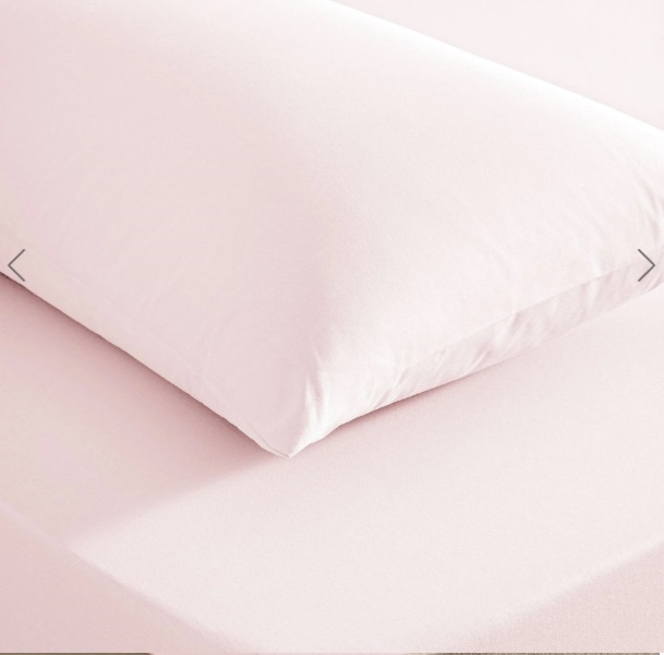 Taç 4645 Color Dreams Fitted Çarşaf Set Pudra 100*200