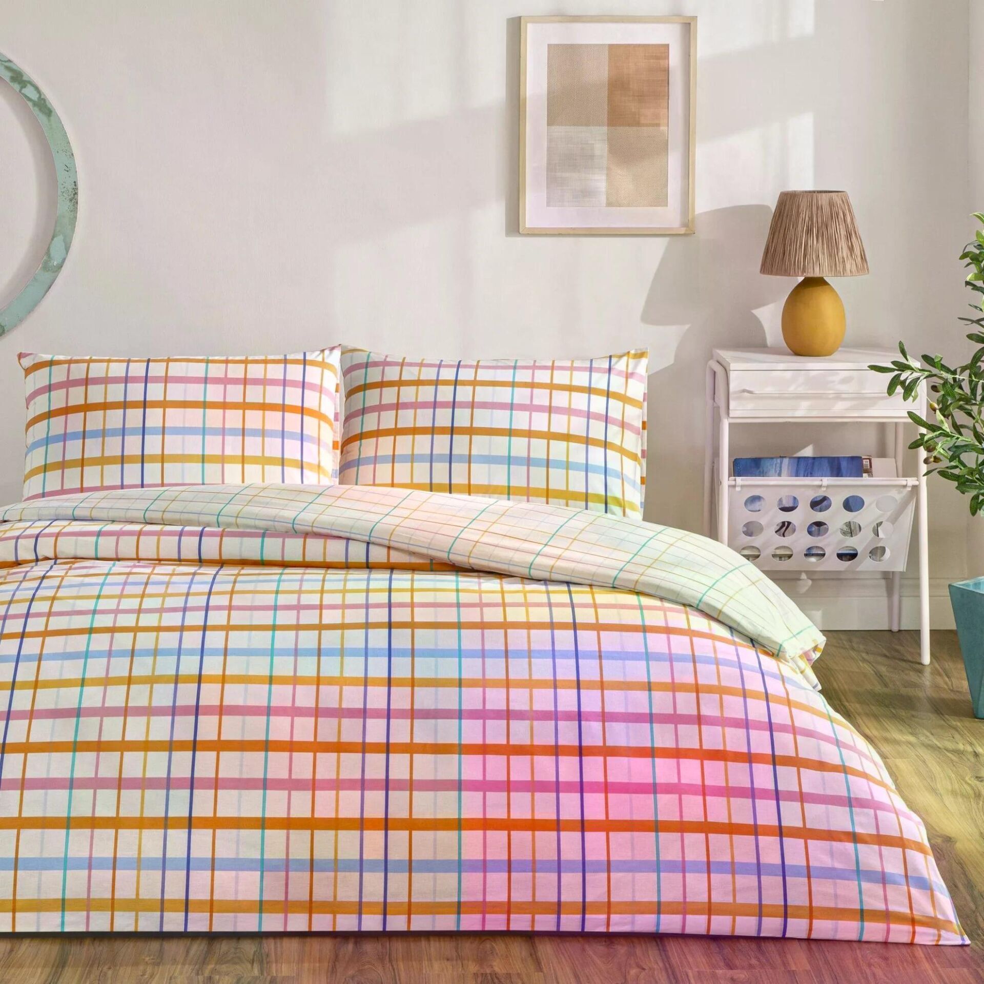 Taç 3518 Çift Kişilik Nevresim Takımı Flexıa Turuncu