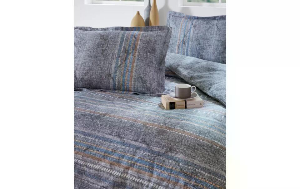 Özdilek Colorado Çift Kişilik Fitted Nevresim Takımı Mavi