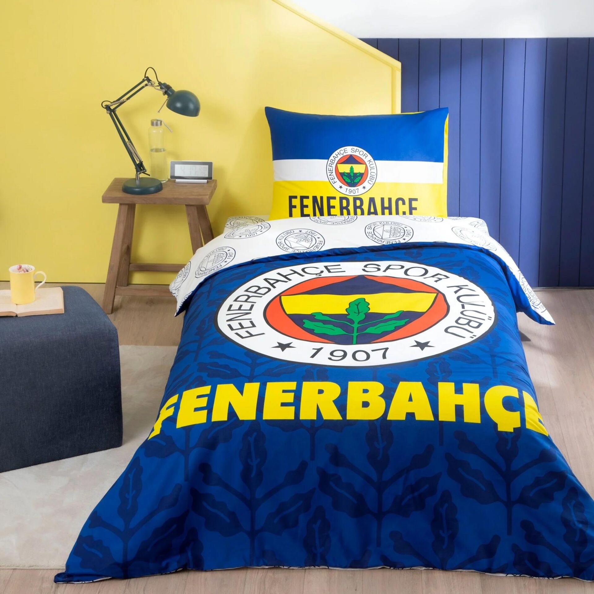 Taç 4808 Lisanslı Nevresim Takımı Fenerbahçe Palamut