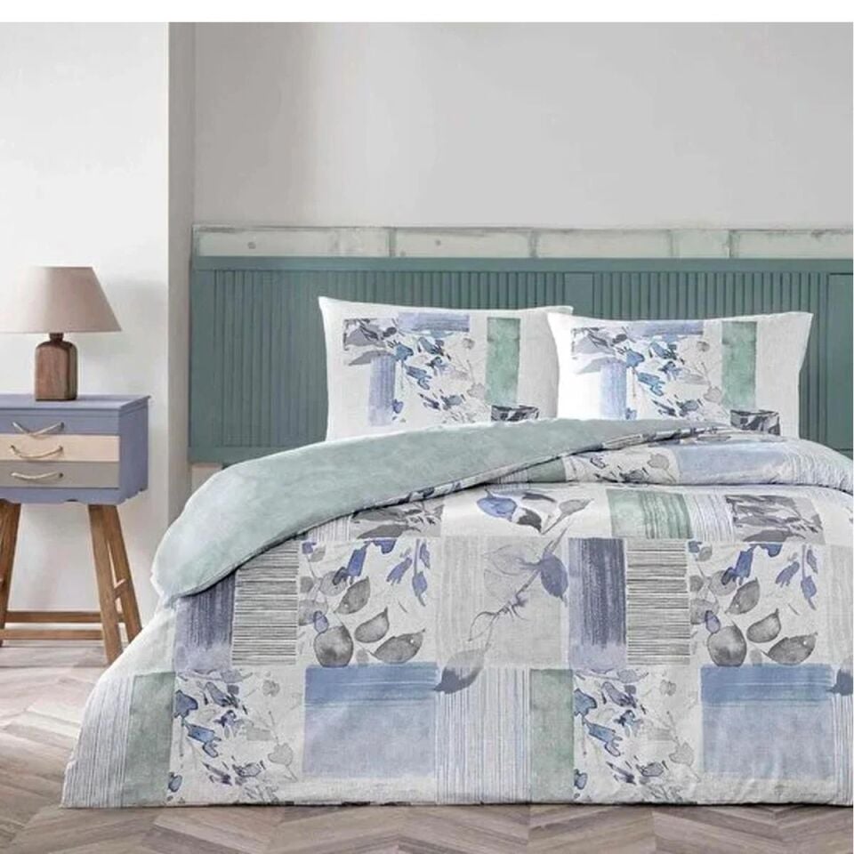 Taç 3464 Çift Kişilik Eloıse Nevresim Takımı Mavi