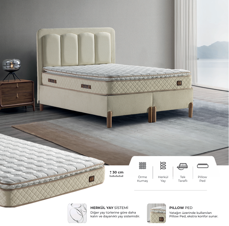 DÖŞEK LUMA 100*200 BAZA