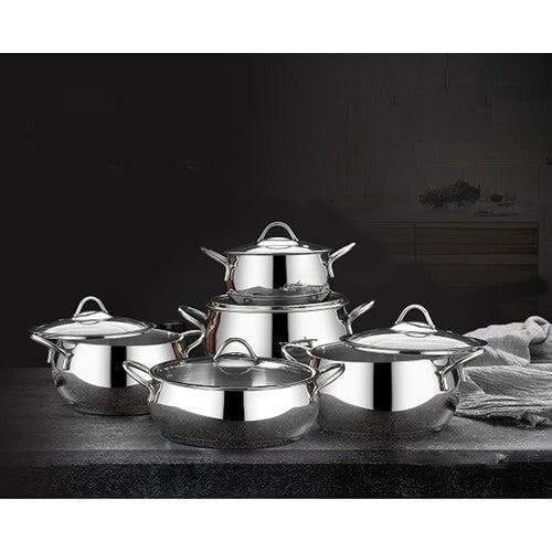 Fırst Class Çelik Güveç 8 Prc Tencere Seti Plt