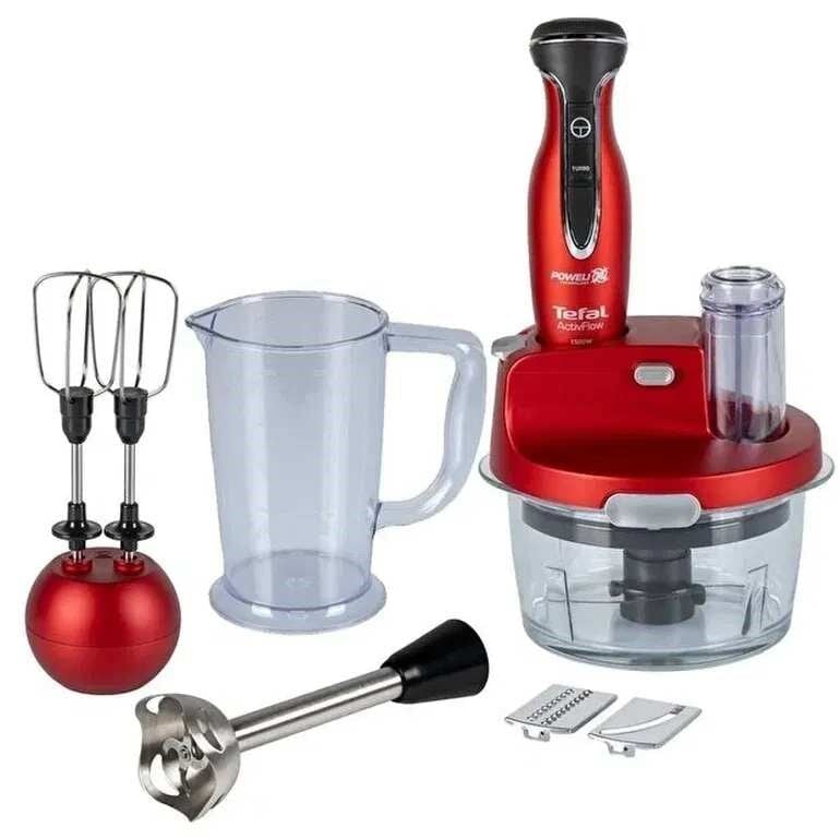 TEFAL POWELIX ACTİVFLOW EXPERT BLENDER SET KIRMIZI