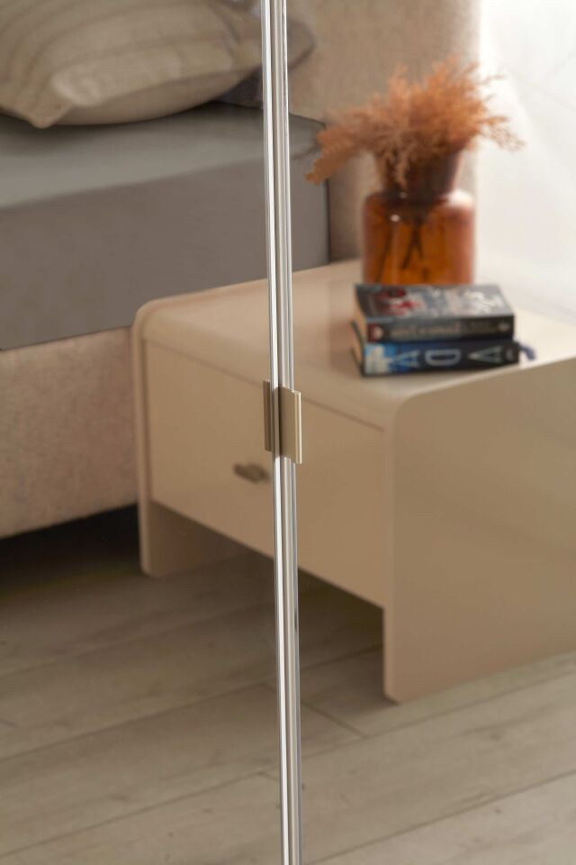 ARNO FLORİDA 6 KAPILI YATAK ODASI TAKIMI-BAŞLIKLI