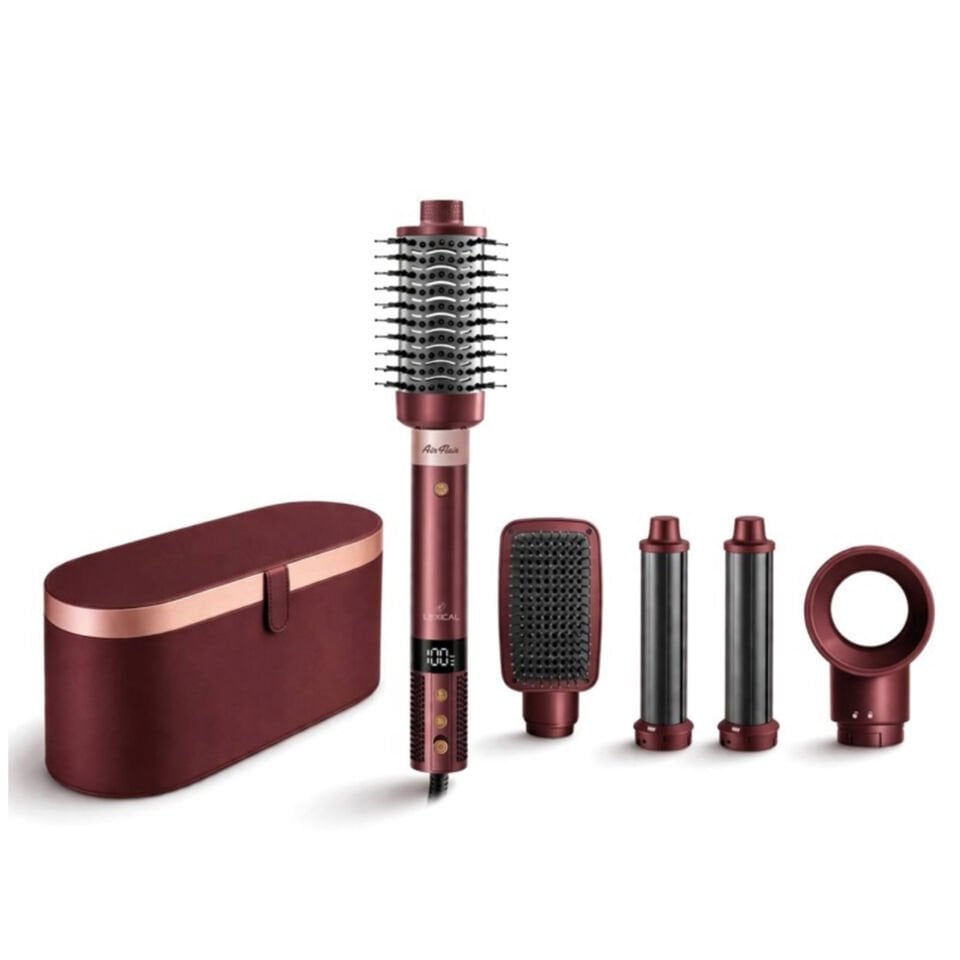 LEXICAL LAS-5255-4 SAÇ ŞEKİLLENDİRME SETİ 1600W RED