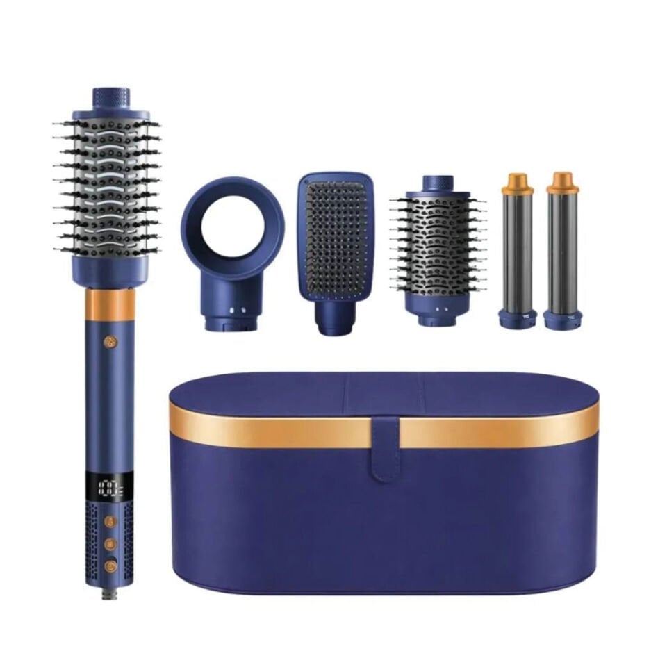 LEXICAL LAS-5255-6 SAÇ ŞEKİLLENDİRME SETİ 1600W BLUE