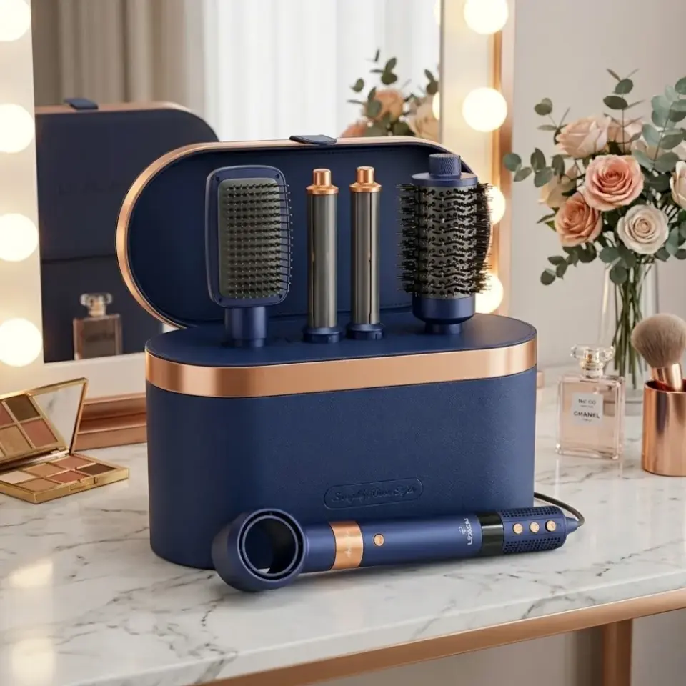LEXICAL LAS-5255-6 SAÇ ŞEKİLLENDİRME SETİ 1600W BLUE