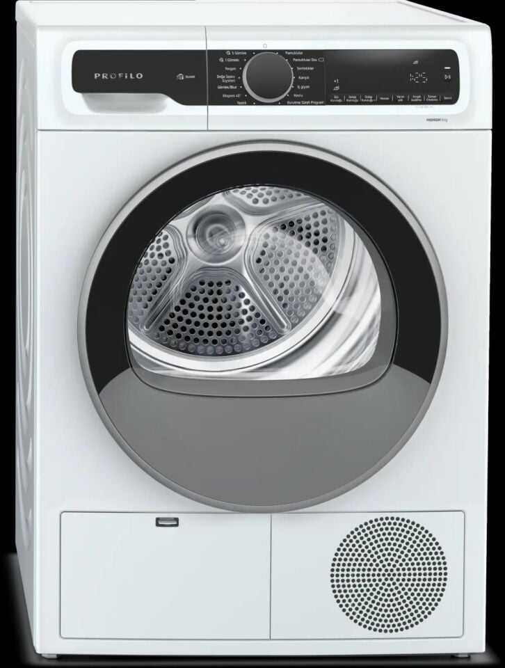 PROFİLO KM0961CKTR 9KG WIFI BUHAR DESTEKLİ ISI POMPALI KURUTMA MAKİNESİ