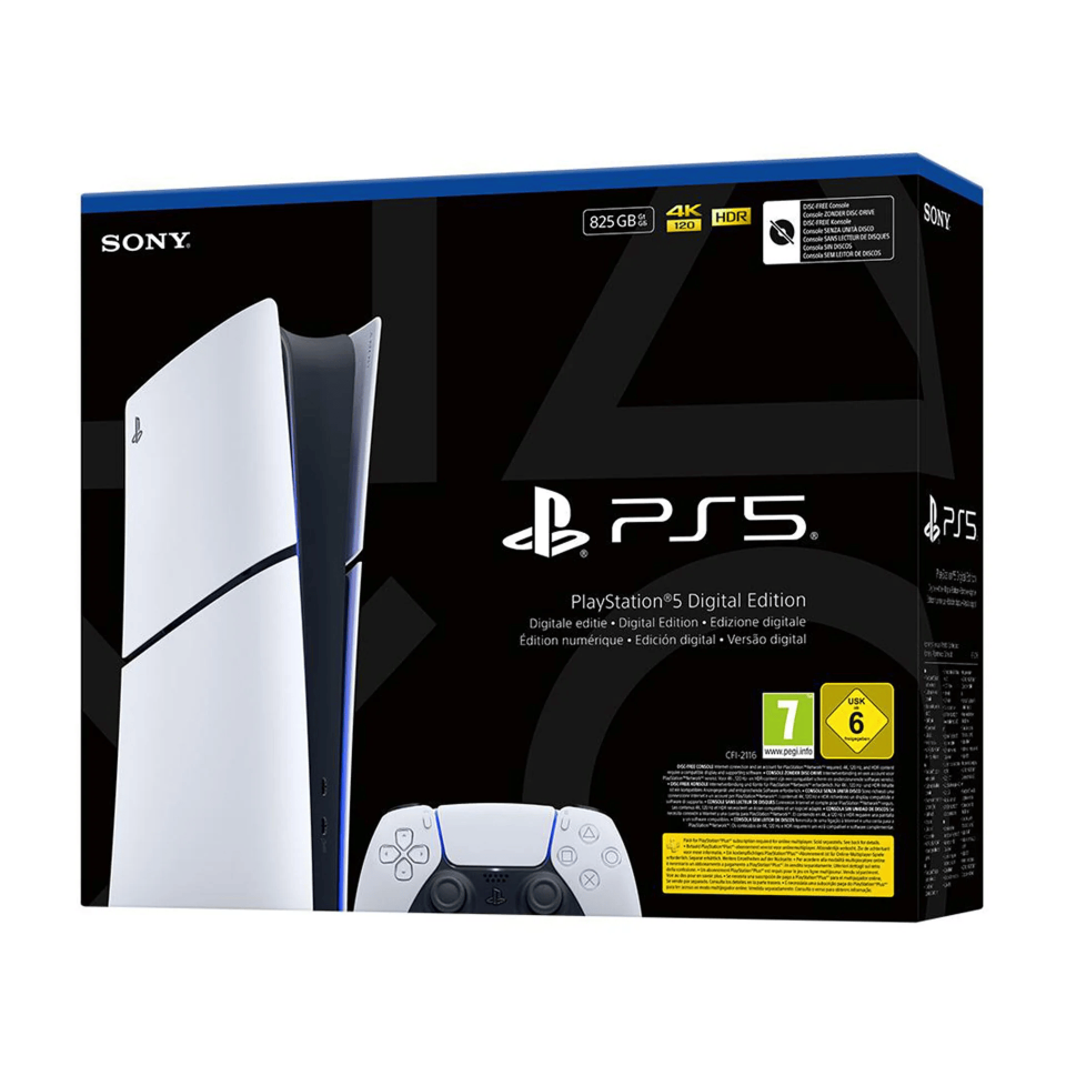 Sony Playstatıon 5 PS5 Slim Dıgıtal Surum 825 GB