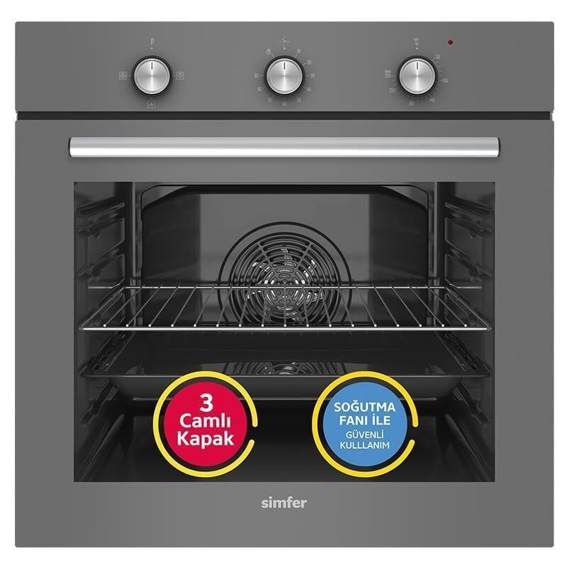 SİMFER MEKANİK 4 FONKSİYON ANKASTRE SET SILVER (SD8705-3537N-SB8224)