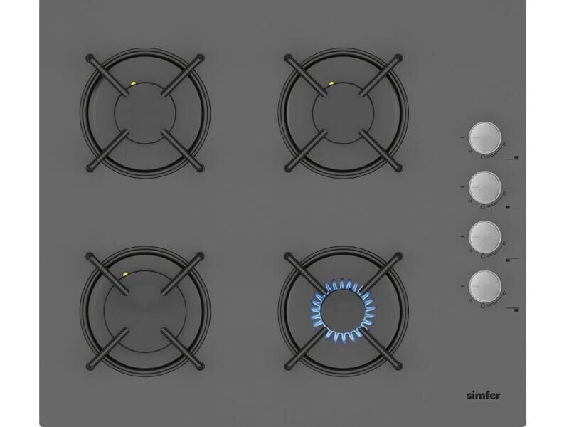 SİMFER MEKANİK 4 FONKSİYON ANKASTRE SET SILVER (SD8705-3537N-SB8224)