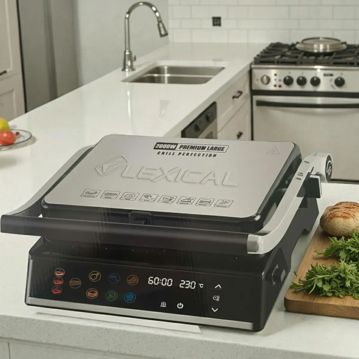 LEXICAL LSM-2585 DIJITAL EKRAN TOST MAK.2000W