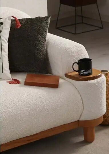 İPEĞİM BOHEM 3+3+1 KOLTUK TAKIMI(3LÜ VE TEKLİ PANDORA 10 YEŞİL+3LÜ PANDORA 21 KREM)