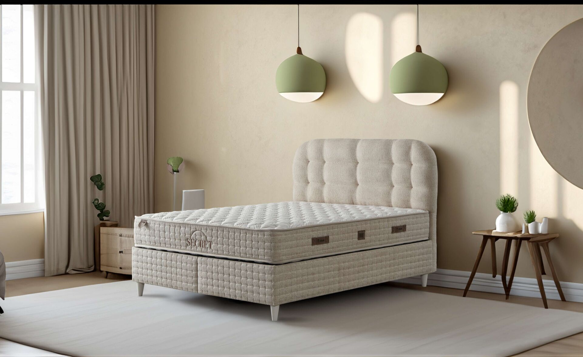 DÖŞEK SECRET 100*200 BAZA