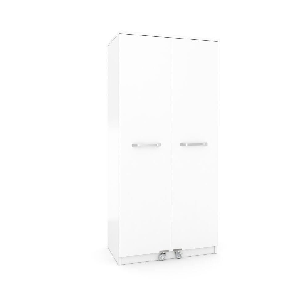 SEMBOL KD08-B 2 KAPILI 6 ÇEKM.KİLER DOLABI-BEYAZ