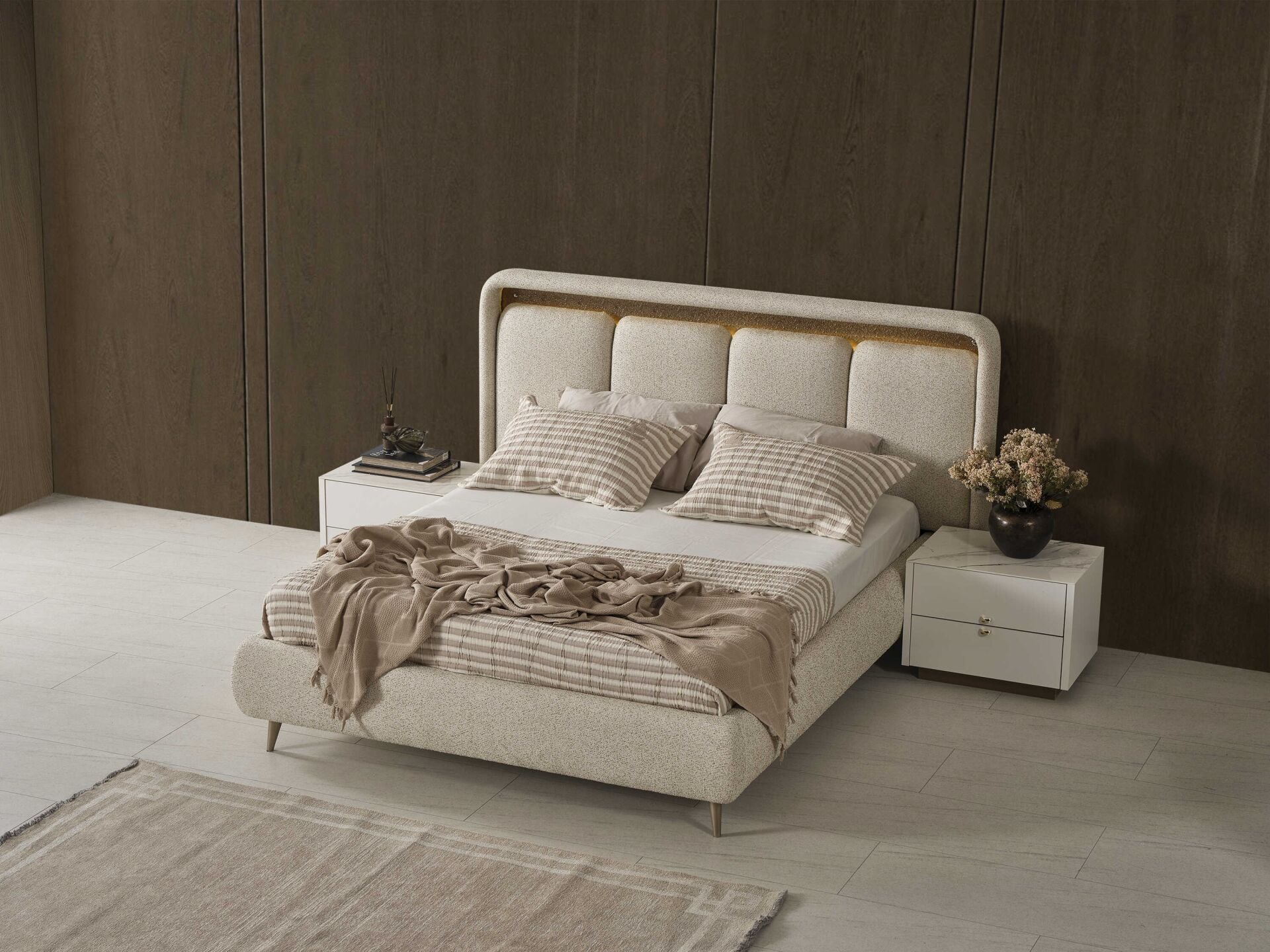 BİGE ZENİT 160'LIK KARYOLA(BAŞLIK DAHİL)