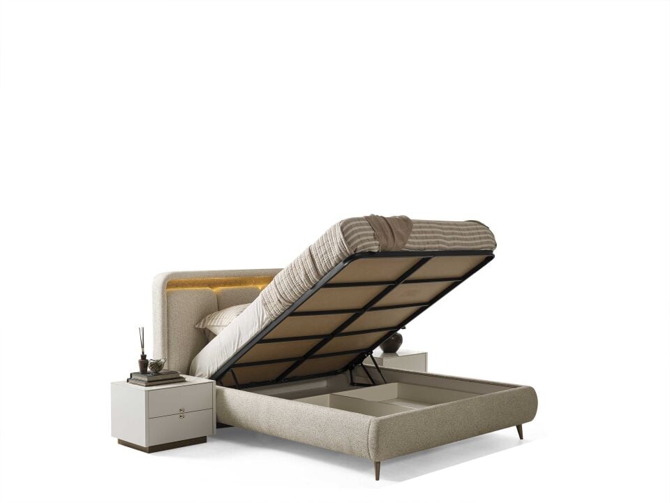 BİGE ZENİT 160'LIK KARYOLA(BAŞLIK DAHİL)