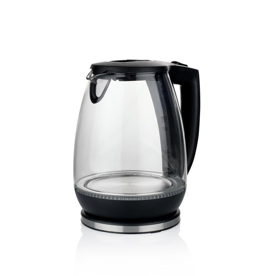 Schafer Drop Cam Su Isıtıcı (Kettle) - Siyah