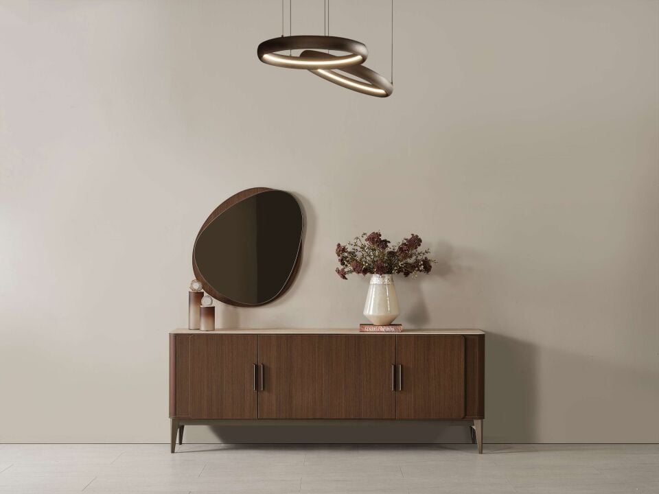 BİGE AURA CEVİZ KONSOL