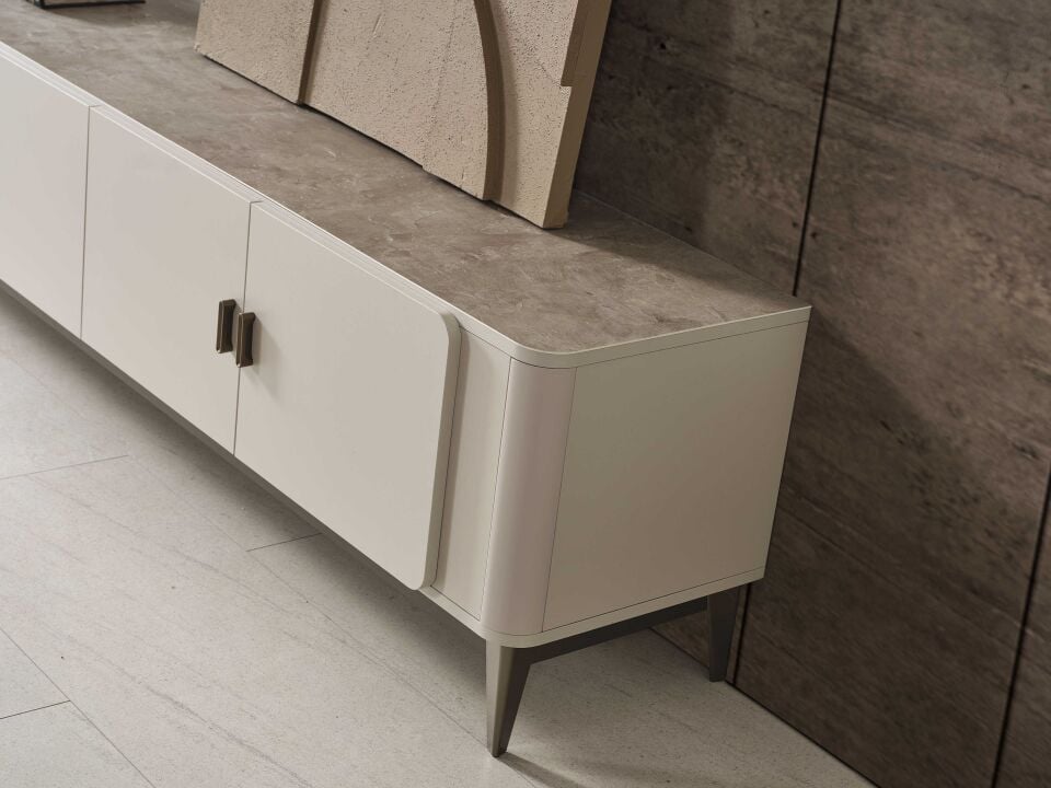 BİGE AURA SOFT TV SEHPASI