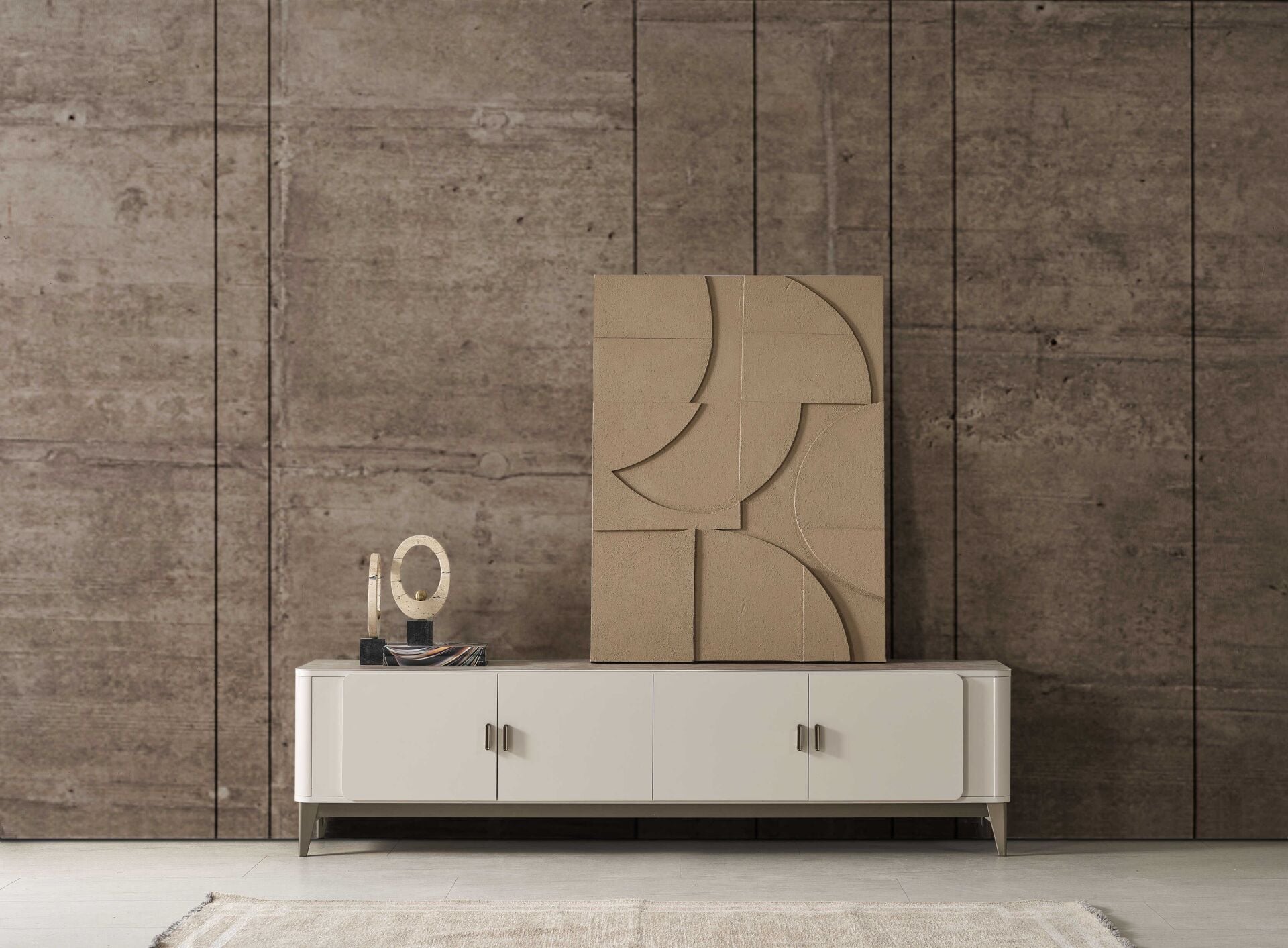 BİGE AURA SOFT TV SEHPASI