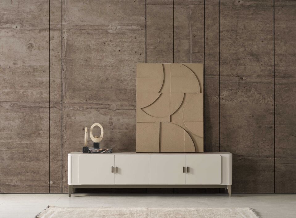 BİGE AURA SOFT TV SEHPASI