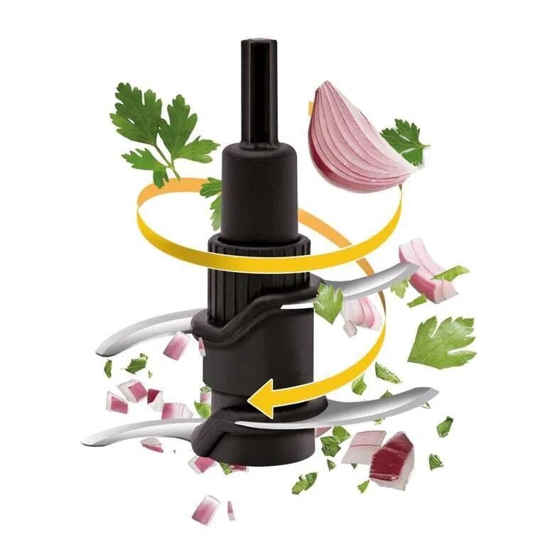 Tefal Masterchop Powelix 4 Bıçaklı Maxi Doğrayıcı - Beyaz