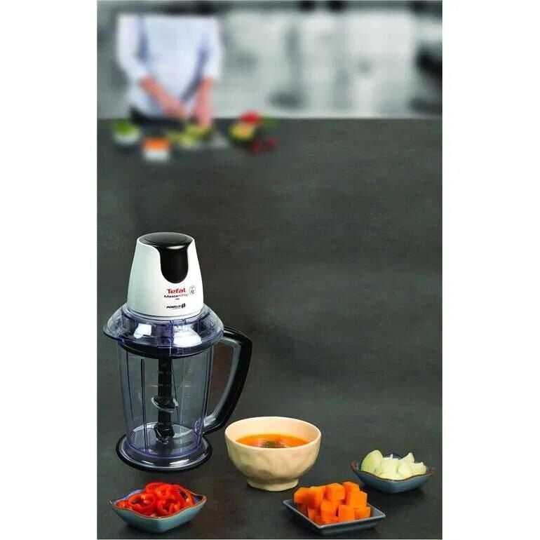 Tefal Masterchop Powelix 4 Bıçaklı Maxi Doğrayıcı - Beyaz