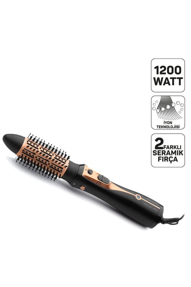 Arzum Ar5063 Volume Pro Hava Üflemeli Saç Şek.Siyah Siyah