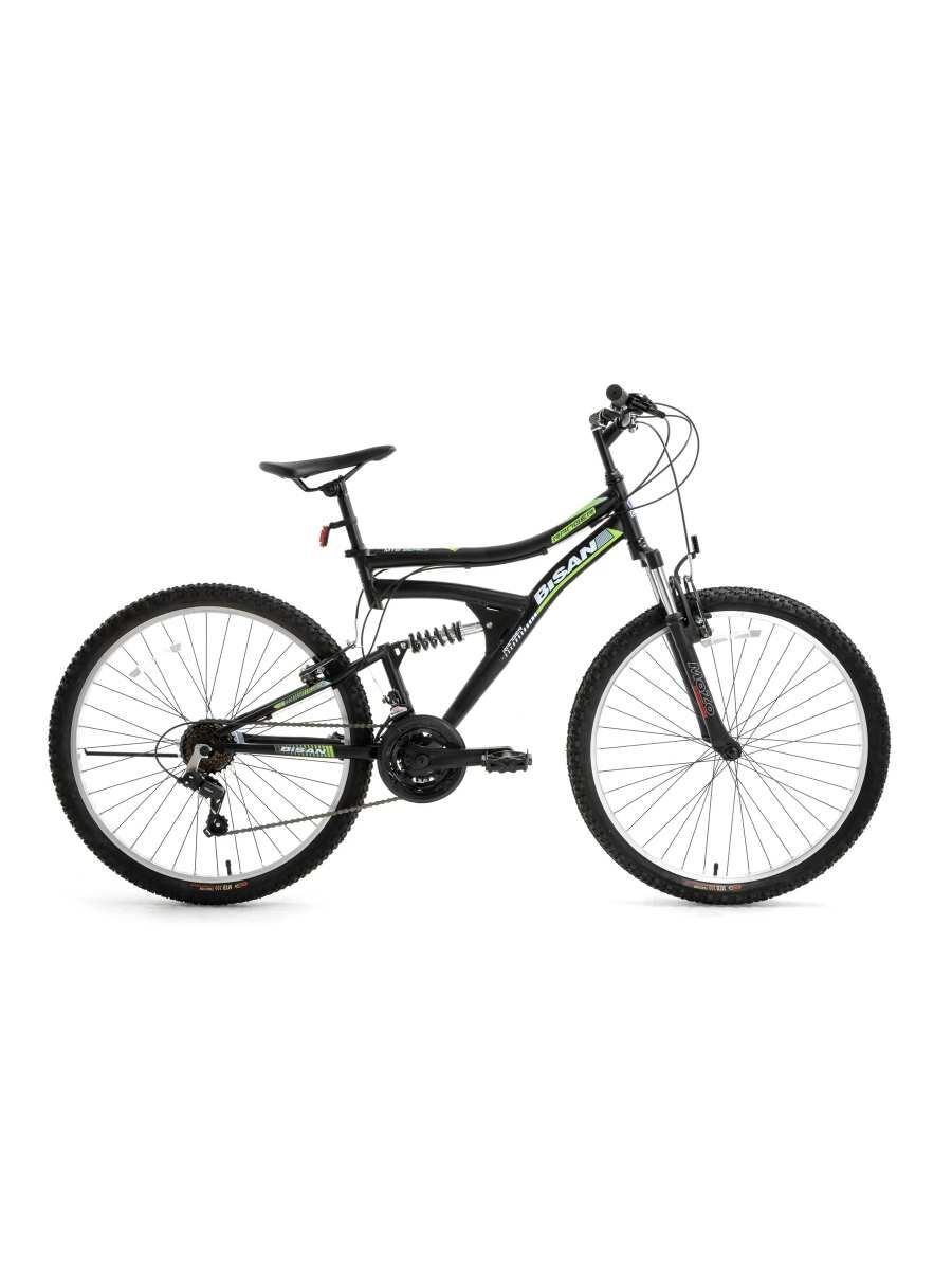 BİSAN RANGER-25 24 JANT BİSİKLET-MAT SİYAH/YEŞİL