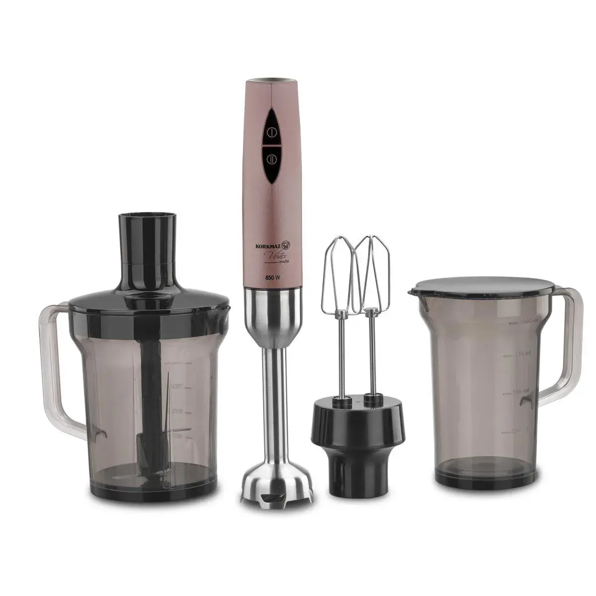 Korkmaz A445-05 Vertex Mega Blender Seti Rosagold