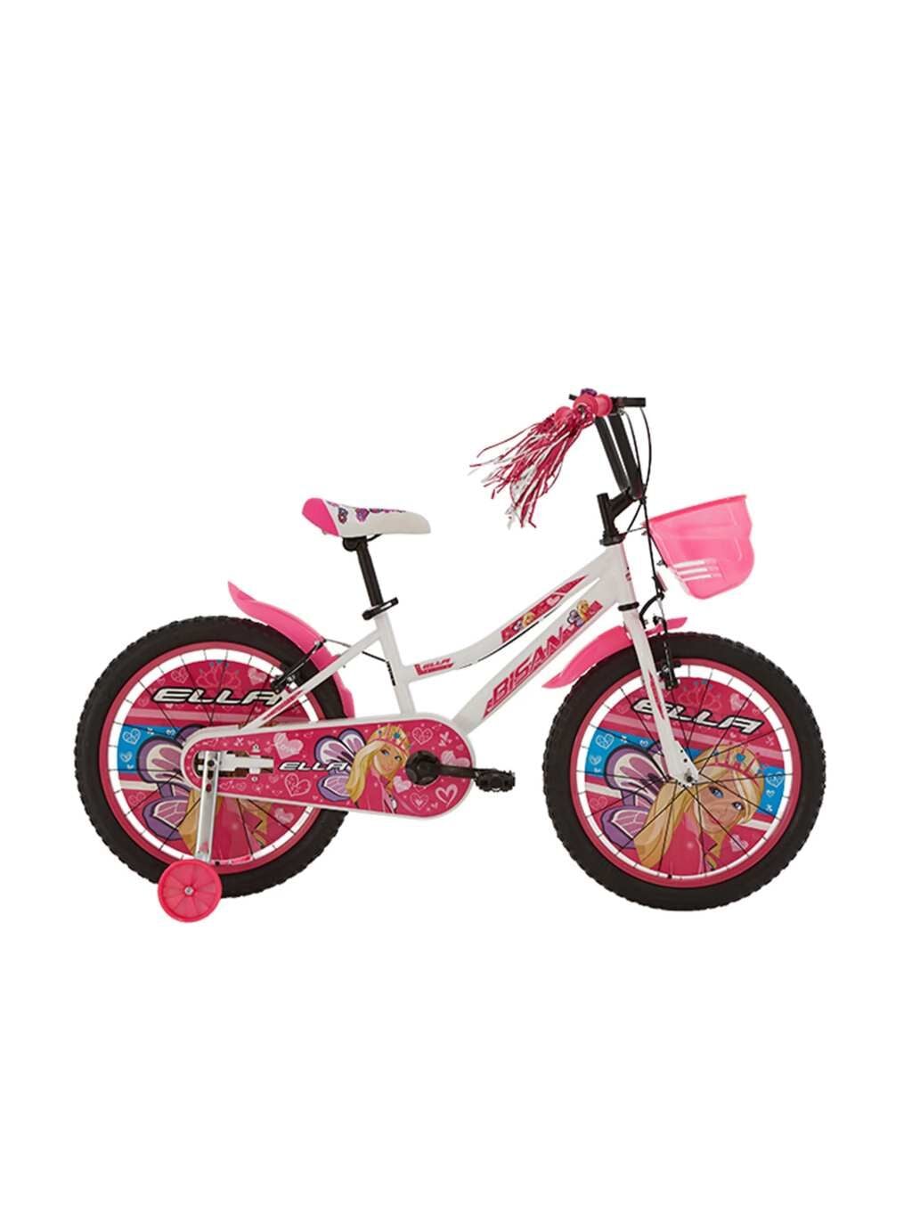 BİSAN ELLA 20''-25 20 JANT BİSİKLET-BEYAZ/PEMBE